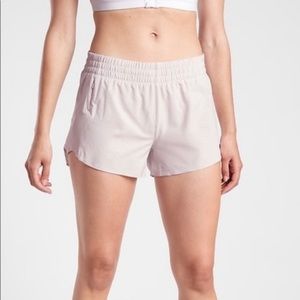 Pink Athleta Running Shorts